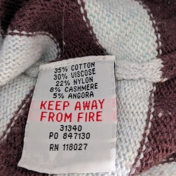 Mini Boden Stripe Sweater Tunic Dress 3/4 - Picture 6 of 7